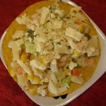 Kendra’s Chicken Veggie Tostadas