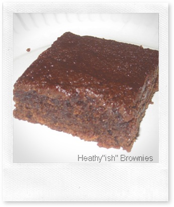 Healthy “ish” Brownies