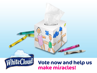 White Cloud Teaming up to help the Children’s Miracle Network: Teaming Up to Change Lives, and how you can help