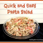 Quick and Easy Pasta Salad