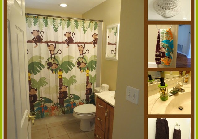 Decorating Our House – Our Monkey Bathroom