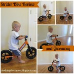 Strider Bike Review and Giveaway