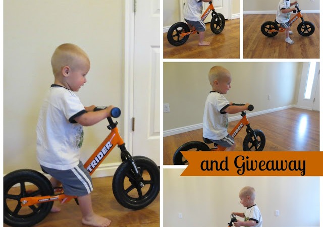 Strider Bike Review and Giveaway