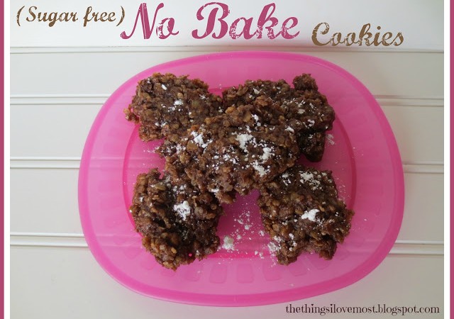 No Bake Cookies – With a Sugar Free Option