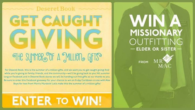 Deseret Books Summer of a Million Gifts – July Grand Prize