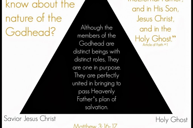 January Young Women / Young Men’s Handouts – The Godhead