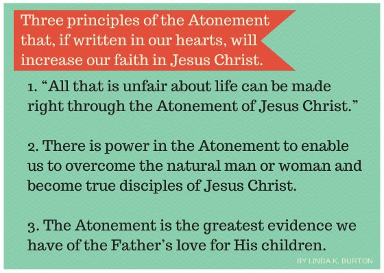 March Young Women / Young Men’s Handouts – The Atonement of Jesus Christ