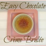 Chocolate Crème Brûlée + Giveaway