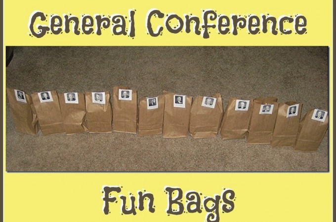 Conference Fun Bags 2014 – General Conference Round Up