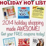 Free Holiday Hot List Digital Coupon Book ~ Let the shopping begin!!