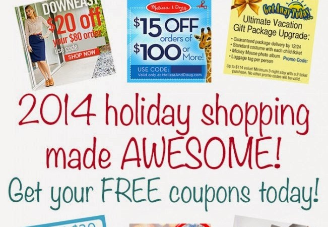 Free Holiday Hot List Digital Coupon Book ~ Let the shopping begin!!