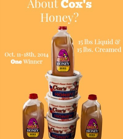 Cox’s Honey Giveaway