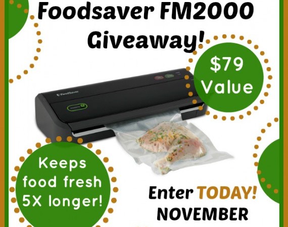 Foodsaver FM2000 Giveaway