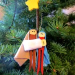 Homemade Ornament Exchange Party & Nativity Ornament