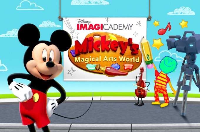 Encourage Creativity with Disney Imagicademy: Mickey’s Magical Arts World