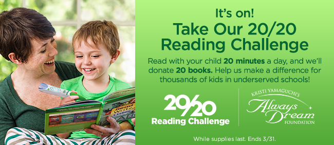 Take the LeapFrog Reading Challenge & Help Donate Books to Children in Need