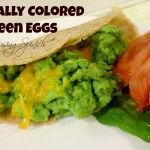 Naturally Colored Green Eggs