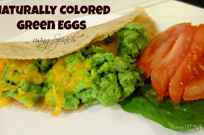 Naturally Colored Green Eggs