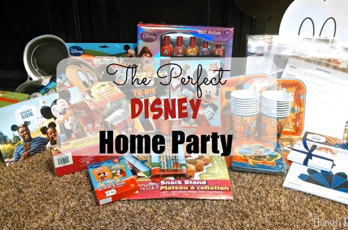 The Perfect Disney Home Party – #DisneySide