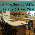 Have a Clean Kitchen in 15 Minutes