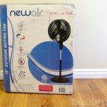 Keep Cool with the NewAir AF-520B Outdoor Misting Fan {Review}