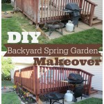 DIY Backyard Spring Garden Makeover #LoveGrowsHere