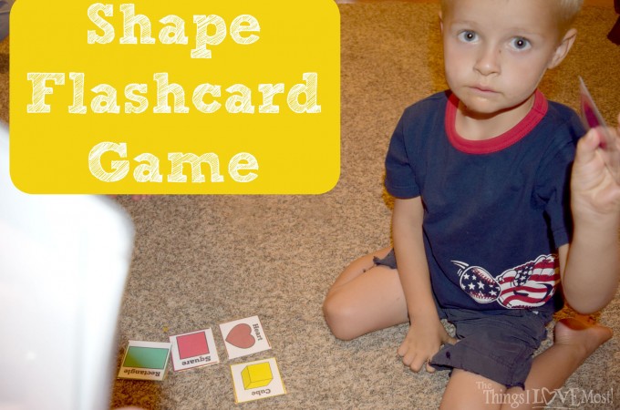 Teaching Children Shapes with Fun Games