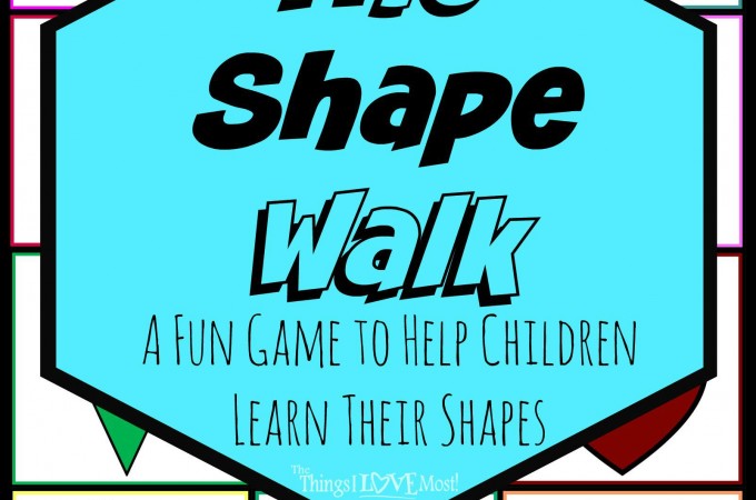 Learning Shapes While Having Fun – Free Printable Pre-K Learning Games