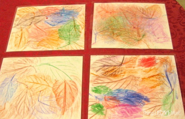 Leaf Rubbings