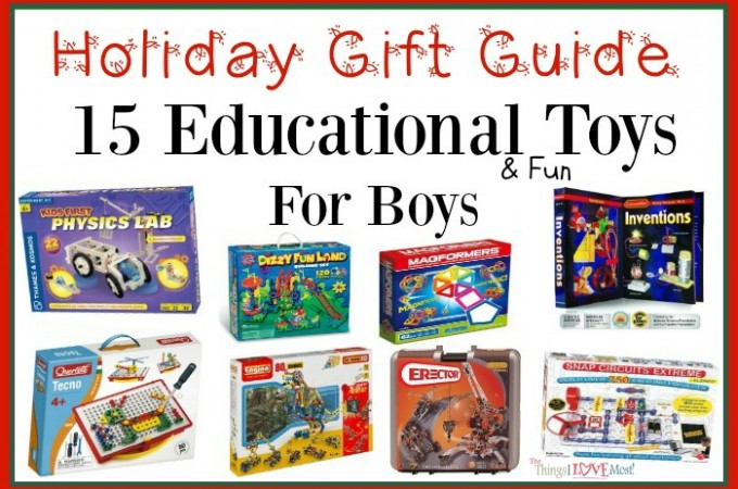 Educational Toys For Boys – Holiday Gift Guide