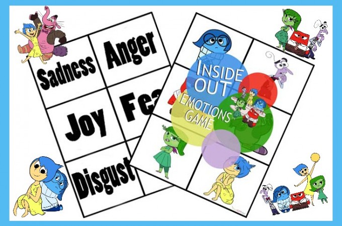 Inside Out Emotions Game