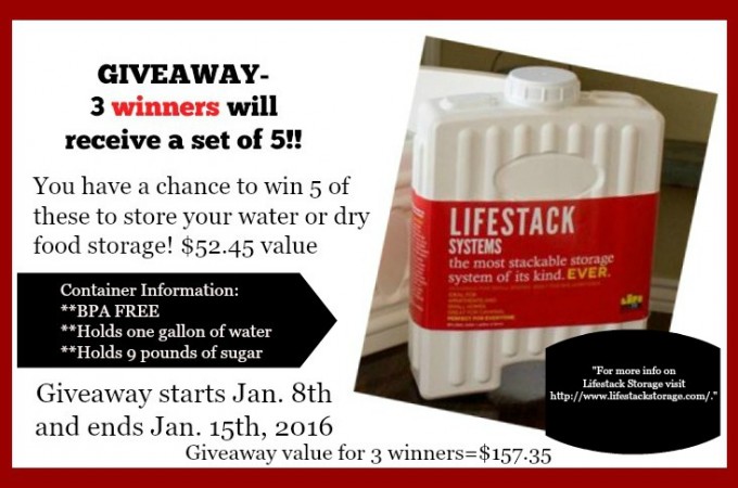 Lifestack Storage Containers Giveaway