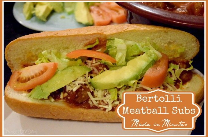 Bertolli Meatball Subs – Made in Minutes