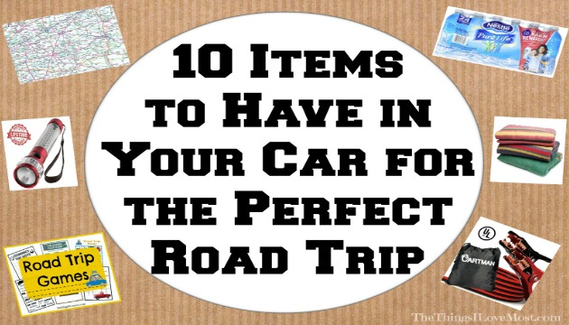 10 Items to Have in Your Car for the Perfect Road Trip