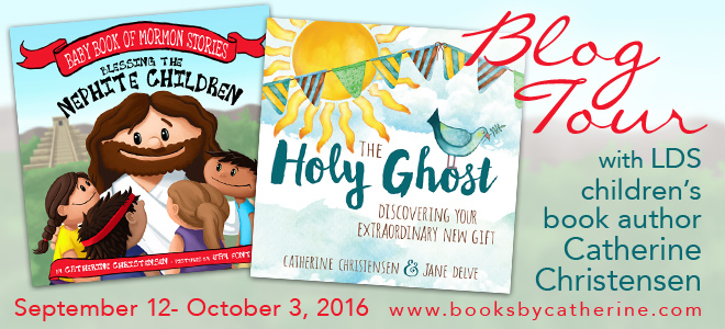 Blessing the Nephite Children and The Holy Ghost blog tour