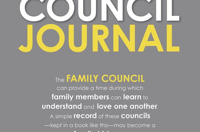 A Gift for the Whole Family – Our Family Council Journal