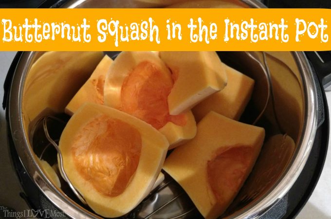 Butternut Squash in the Instant Pot