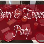 Poetry & Etiquette Party