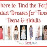 Where to Find the Perfect Modest Dresses for Tweens, Teens & Adults