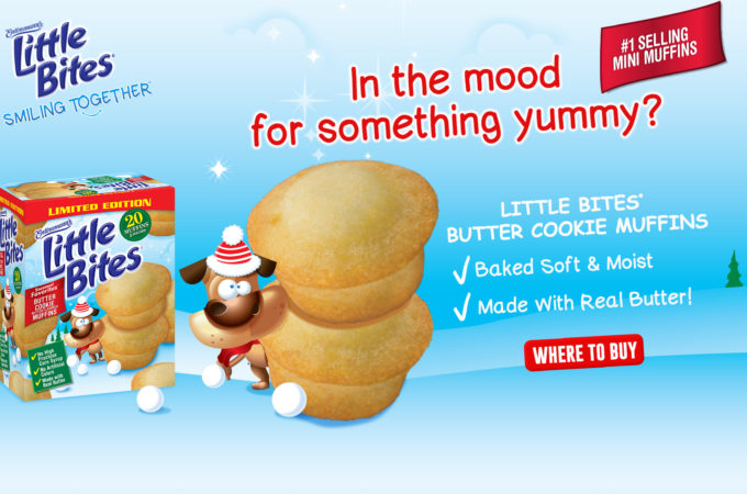 Entenmann’s® Little Bites® Butter Cookie Muffins + Giveaway