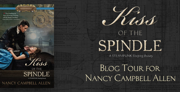 Kiss of the Spindle by Nancy Campbell Allen {Book Review}